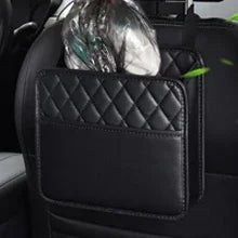 Car Organizer Multi-functional Car Seat Storage Bag Waterproof Hanging Car Seat Organizer Garbage Bag Suitable for Most Car