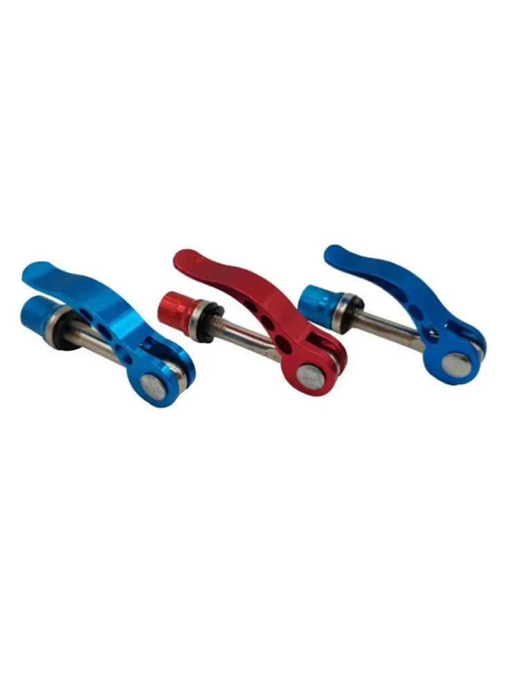 Mountain Bikes QR Tool MTB Bicycle Seat Tube Clamp Screw Quick Release Lever Cycling Seat Tube Road Bike Quick Release Universal