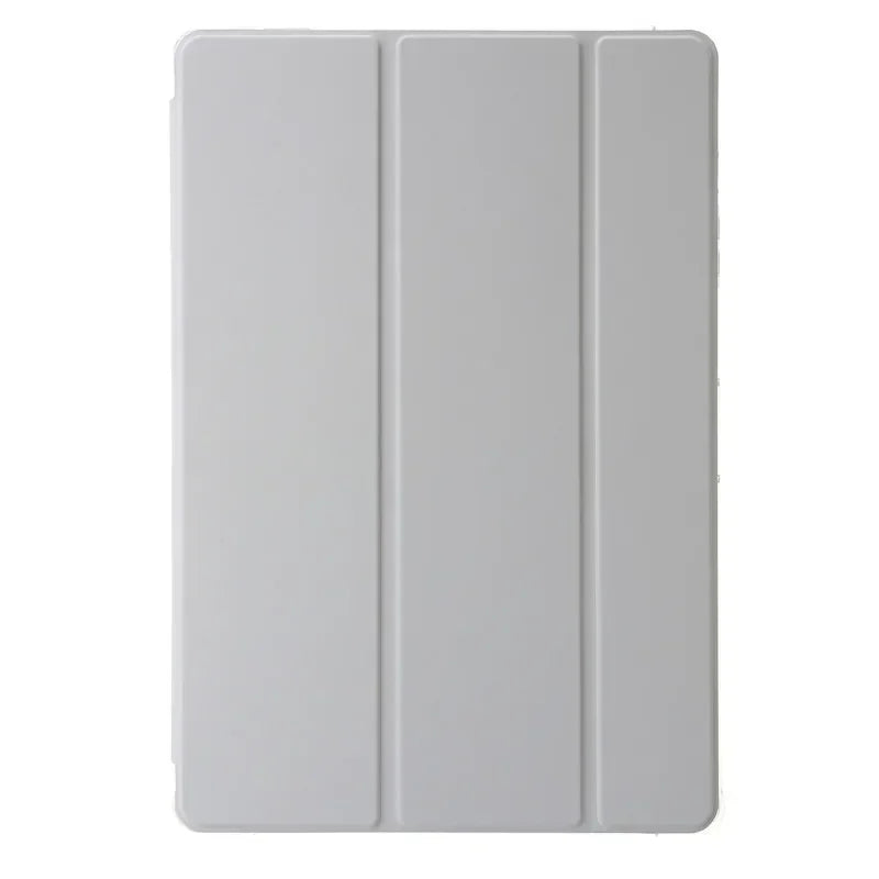For Samsung Tab S7 FE S8 S10 S9 Plus Case with Pencil Holder Trifold Acrylic Clear Back Hard Cover For Galaxy Tab S9 FE S8 Case