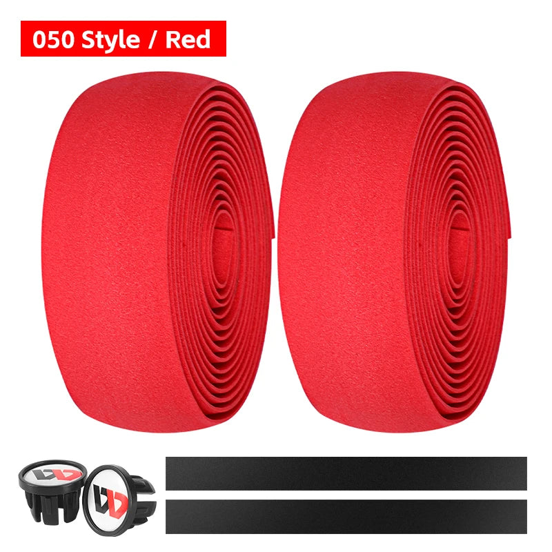 WEST BIKING EVA Bicycle Handlebar Tape Anti-Slip Damping Shock Absorb Wrap Bar Tape Soft Breathable High Tenacity Road Bike Tape