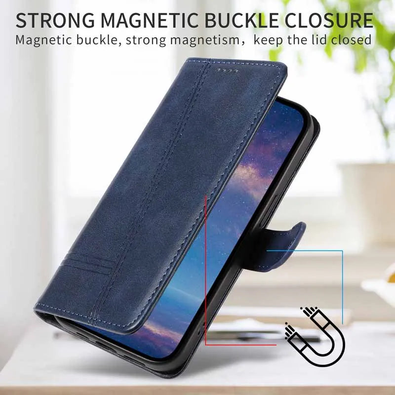 Wallet Case For Samsung A15 A25 A35 A55 5G Flip Leather Stand Card Book Coque for Galaxy A05 A05S M15 M35 M55 M 35 Phone Cover 