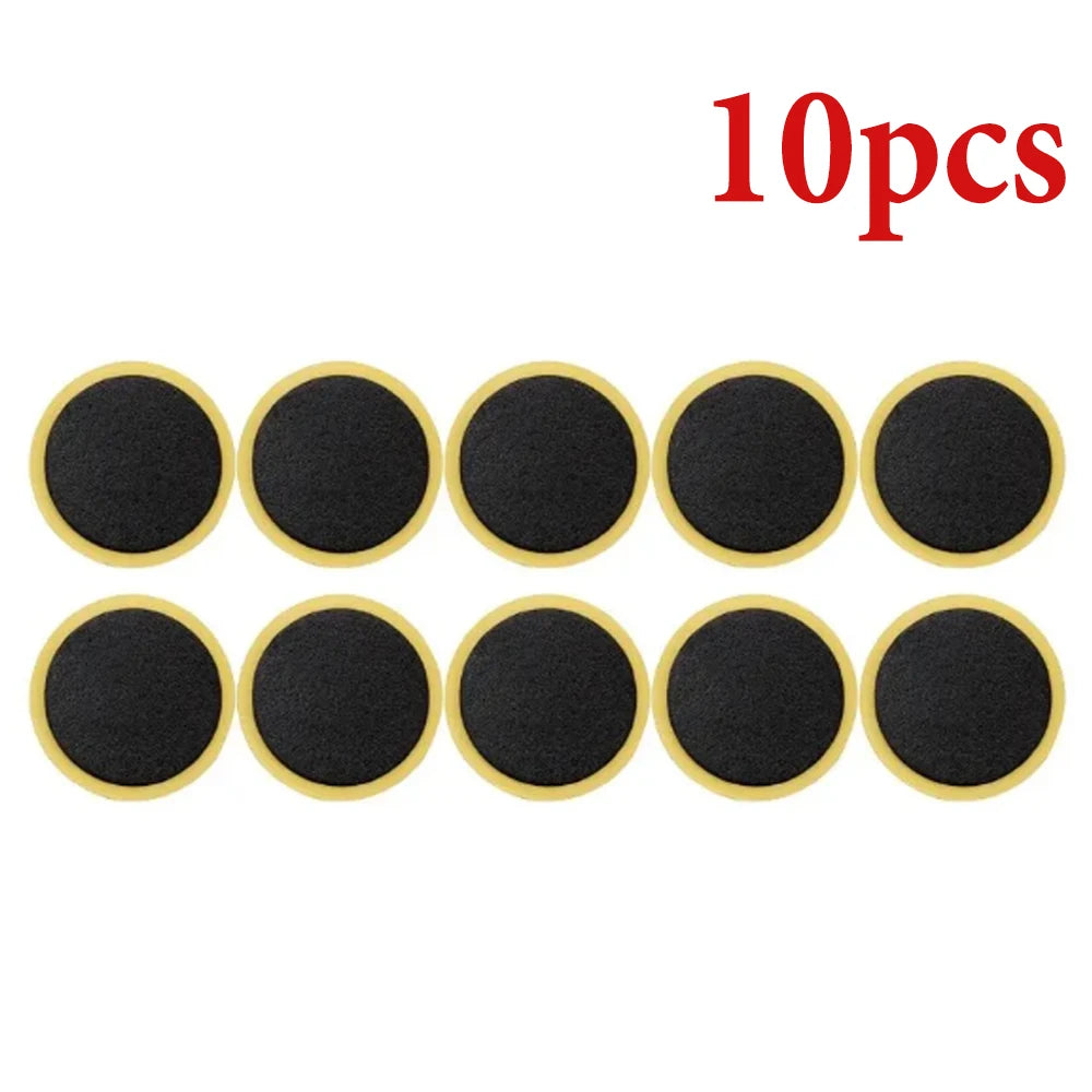 50/30/20/10PCS Bicycle Glue-free Tire Patches Tool Quick Repairing Tyre Protection Patch Adhesive Quick Drying Bike Accessories