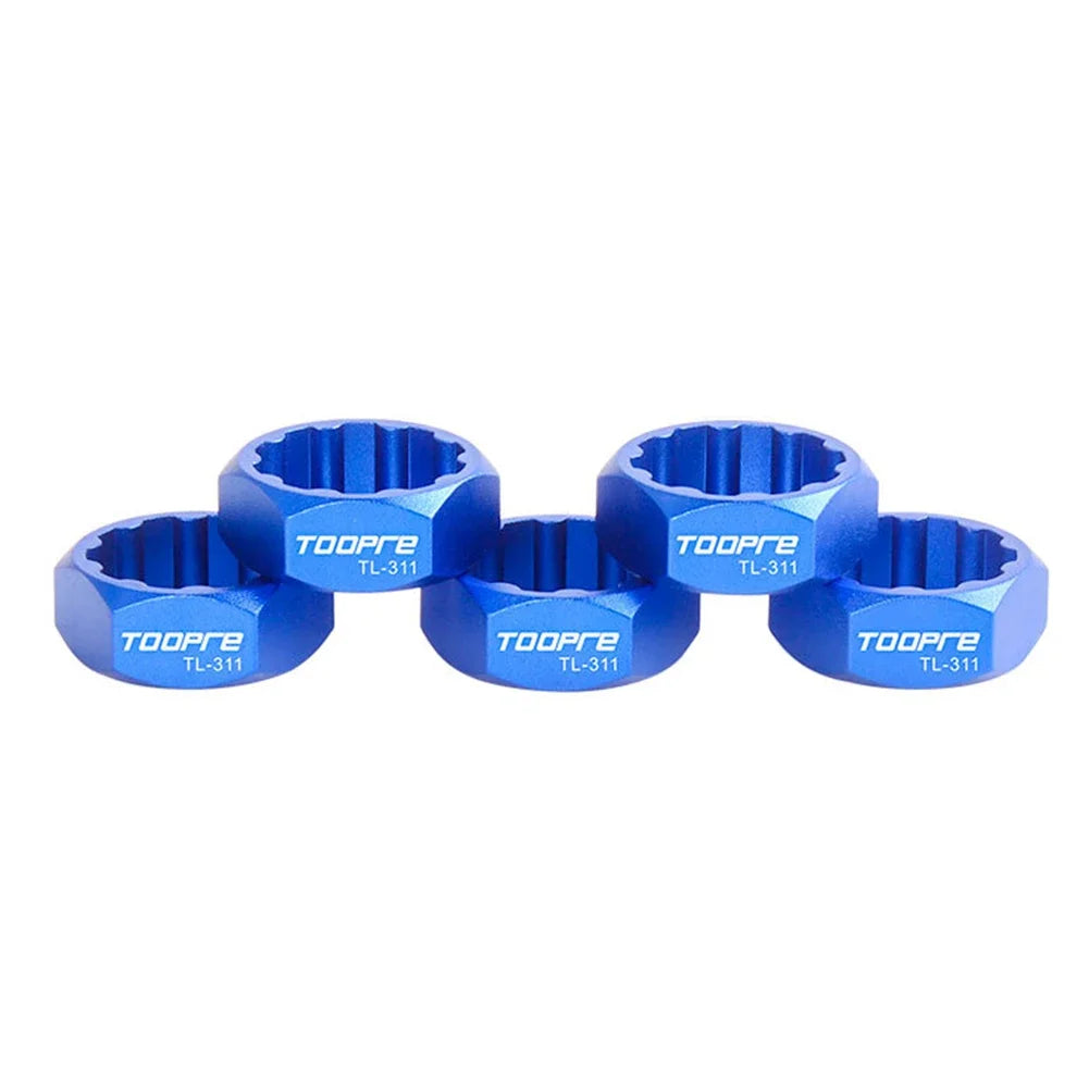 TOOPRE Bicycle Pedal Disassembly Tools Mountain Road Bike Lock Pedal Axle Spindle Shaft Installation Removal for 10-teeth Pedals