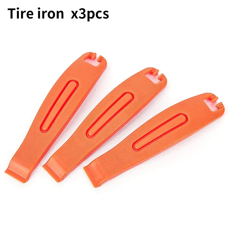 3Pcs Bicycle Tyre Tire Lever Ultralight Nylon Bike Tire Pry Bar Mountain Bike Tire Change Rim Spoon Cycling Crowbar Removal Tool