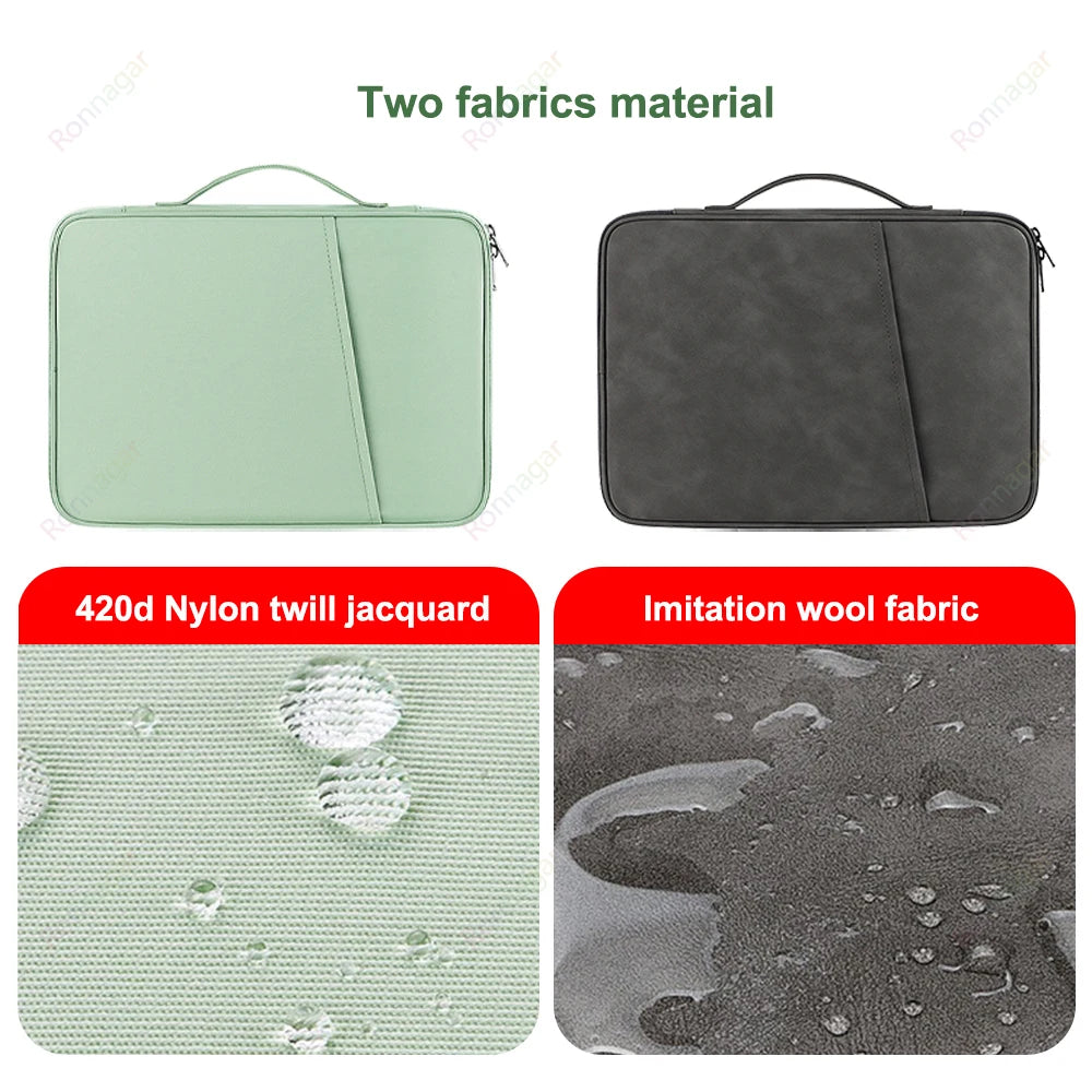 Sleeve Handbag Funda For Samsung Galaxy Tab S10 Plus SM-X820 SM-X826B 12.4" S9/S8/S7 Plus Tab S10 Ultra 14.6 Inch Pouch Case Bag