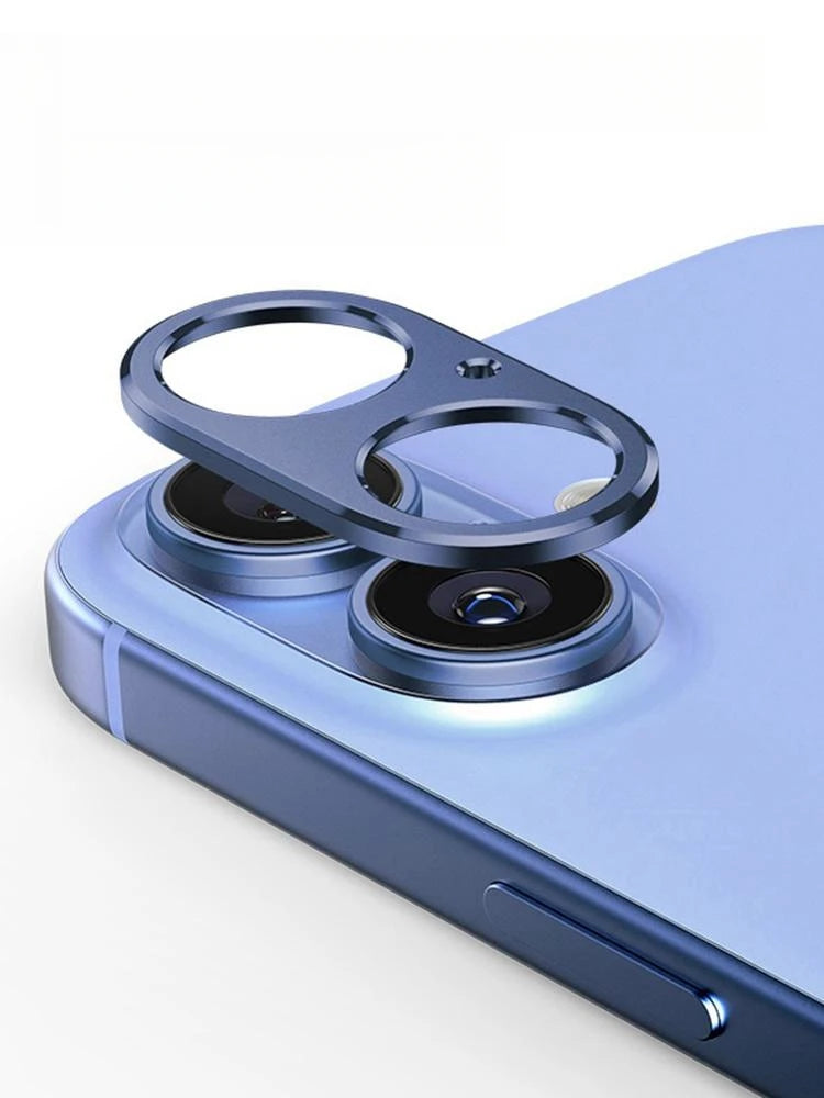 Camera Metal Protector For iPhone 16 / 16Plus Back Lens Cap Case Anti-fall Covers Original Color 2024 New