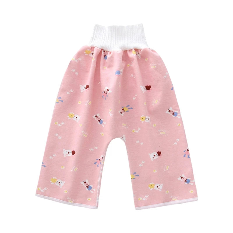Baby Diaper Waterproof Pants Infant Leak Proof Urine Training Pants Washable Cloth Diapers Kids Sleeping Bed Potty Trainining