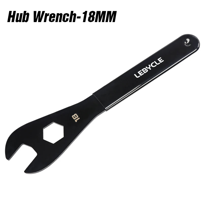 LEBYCLE MTB Bicycle Hub Cone Wrench 13 14 15 16 17 18 19 20mm Open Hub Wrench Road Bike Wheel Pedal Repair Tool