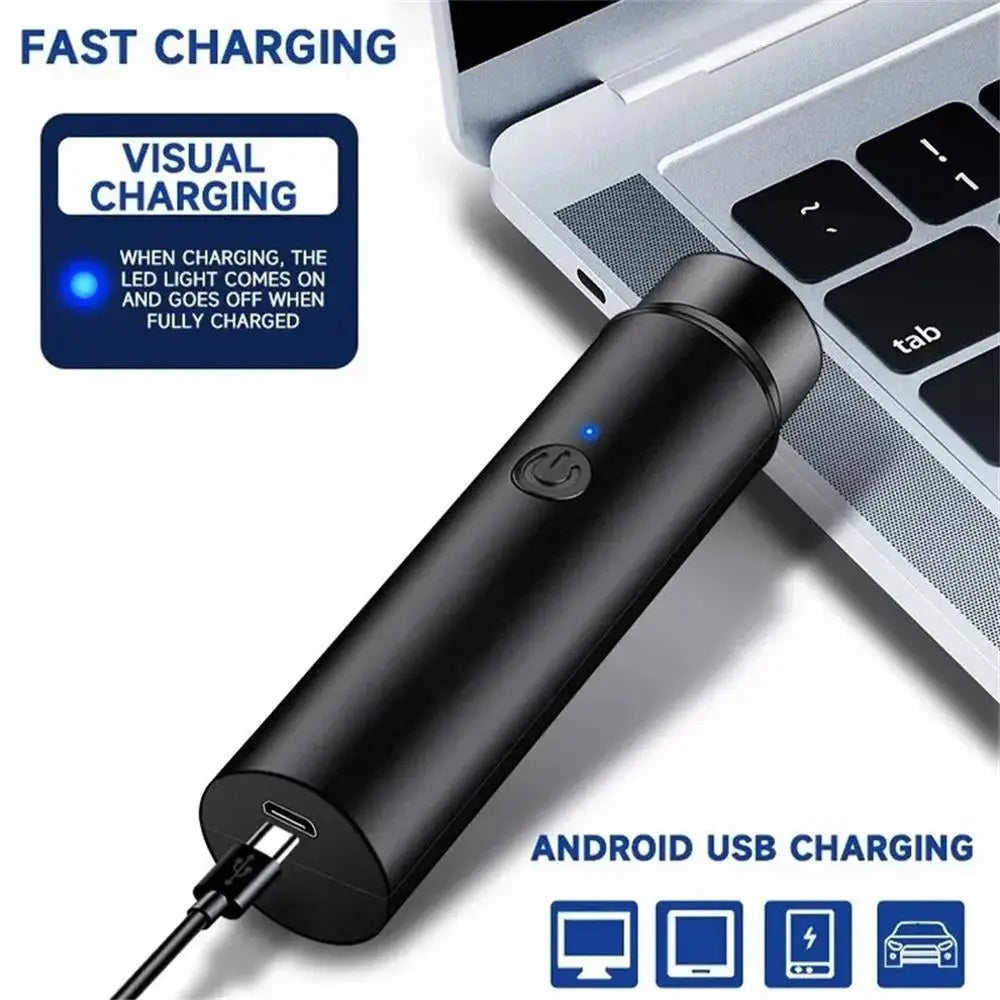 Razors For Men Mini Electric Shaver USB Charging Models Portable Shaver Razor Long Lasting Black No Skin Machine Shaving