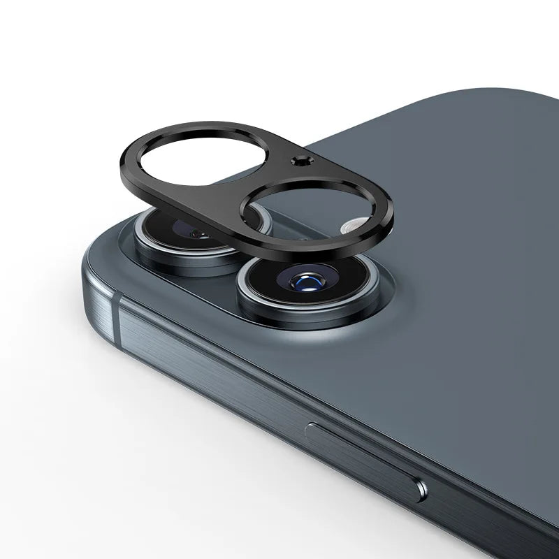 Camera Metal Protector For iPhone 16 / 16Plus Back Lens Cap Case Anti-fall Covers Original Color 2024 New