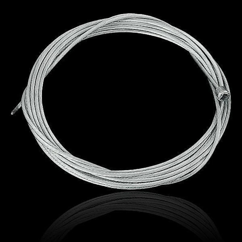 5pcs 1.7/2M MTB Bicycle Brake Line Bike Stainless Steel Gear Shift Cable Road Bike Speed Line Fixed Gear Inner Cable Line Wire