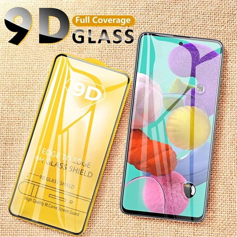 9D Screen Protector for Samsung A56 A55 5G A54 A53 A52 A36 A35 A34 A33 A32 A15 A13 A35 A34 S25 S24 Ultra S23 S22 Plus S21 S20 FE