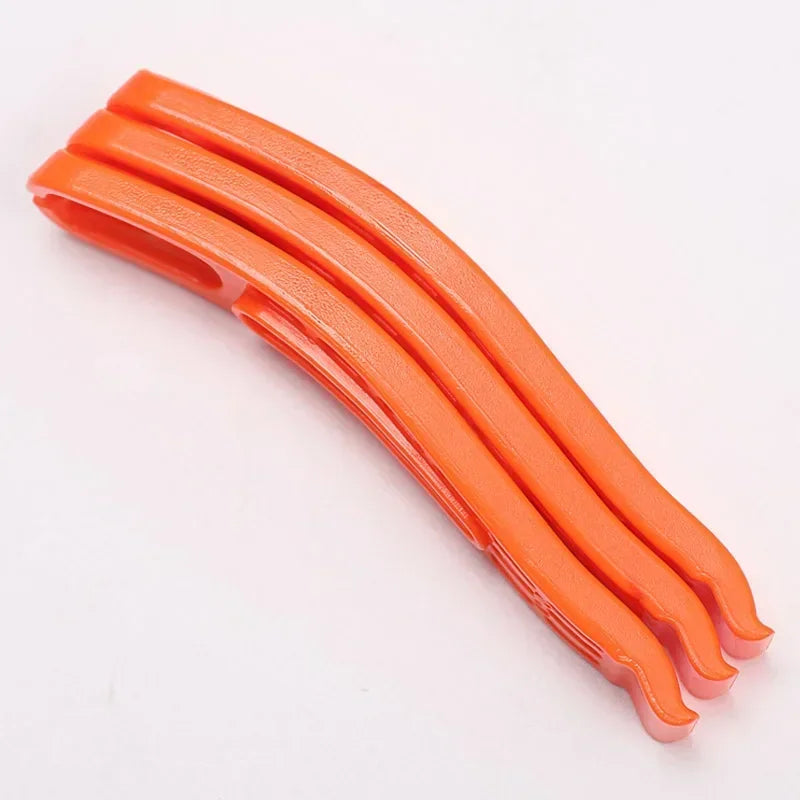 3Pcs Bicycle Tyre Tire Lever Ultralight Nylon Bike Tire Pry Bar Mountain Bike Tire Change Rim Spoon Cycling Crowbar Removal Tool