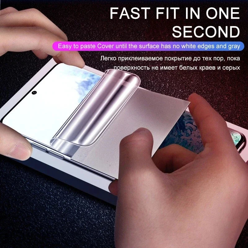 5Pcs Hydrogel Film for Samsung Galaxy S20 S22 S21 S23 S24 Ultra S10 S9 S8 Plus FE Screen Protector for Samsung Note 20 10 9 Plus