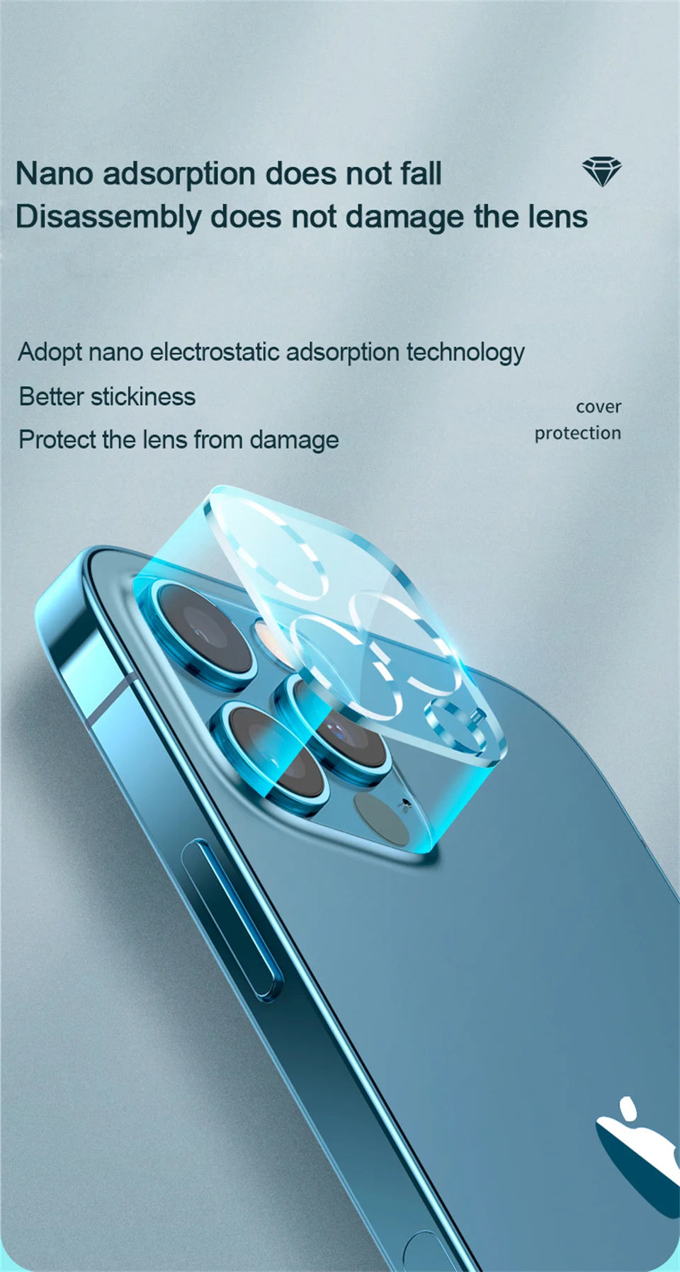 HD Camera Lens Protection Glass Film For iPhone 16 14 15 Pro Max Plus Full Cover Lens Protector For iPhone 13 11 12 PRO MAX Mini