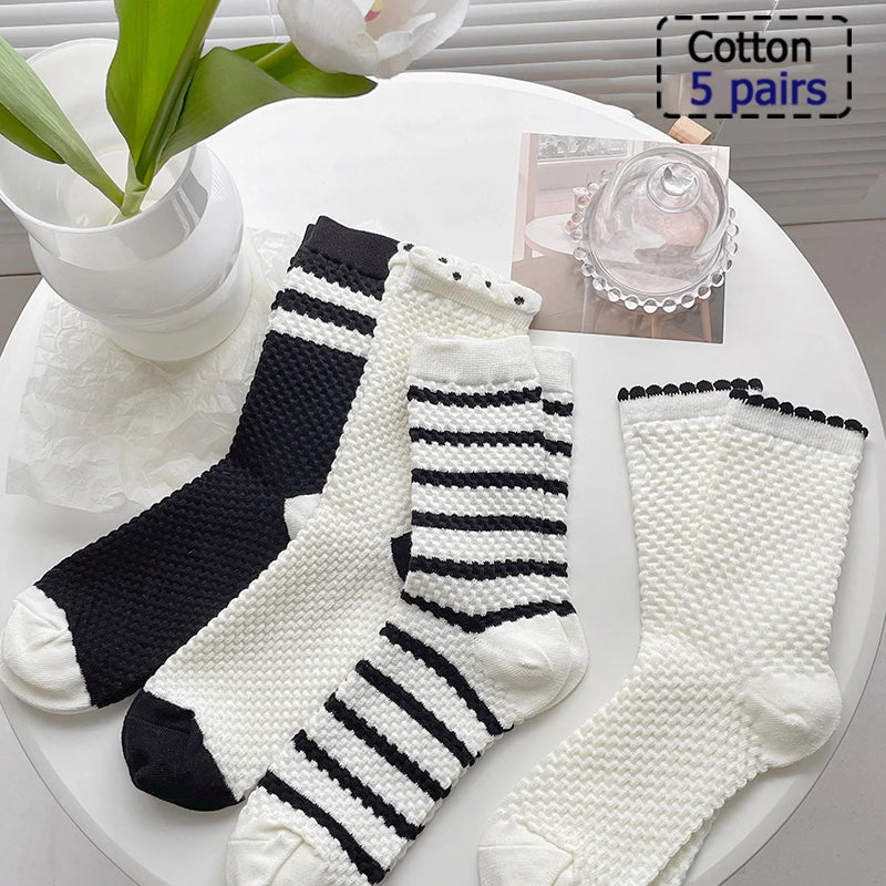 5/6/7/10 Pairs Women/Men Boat Socks Invisible Low Cut Silicone Non-slip Summer No-show Ankle Socks Solid Color Casual Breathable