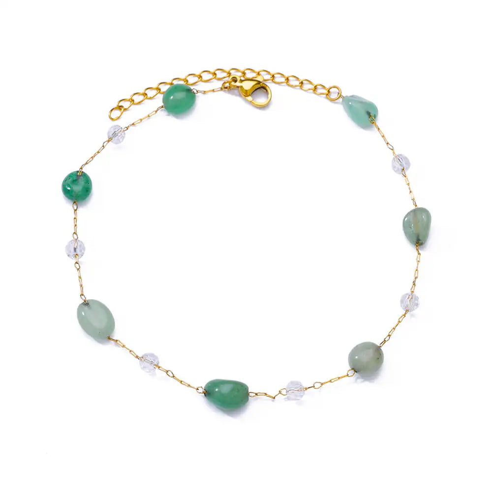 Elegant Zircon Flowers Bracelet For Women Girls Charm Gold Color Stainless Steel Plant Bracelets Luxury Designer Jewelry Gifts