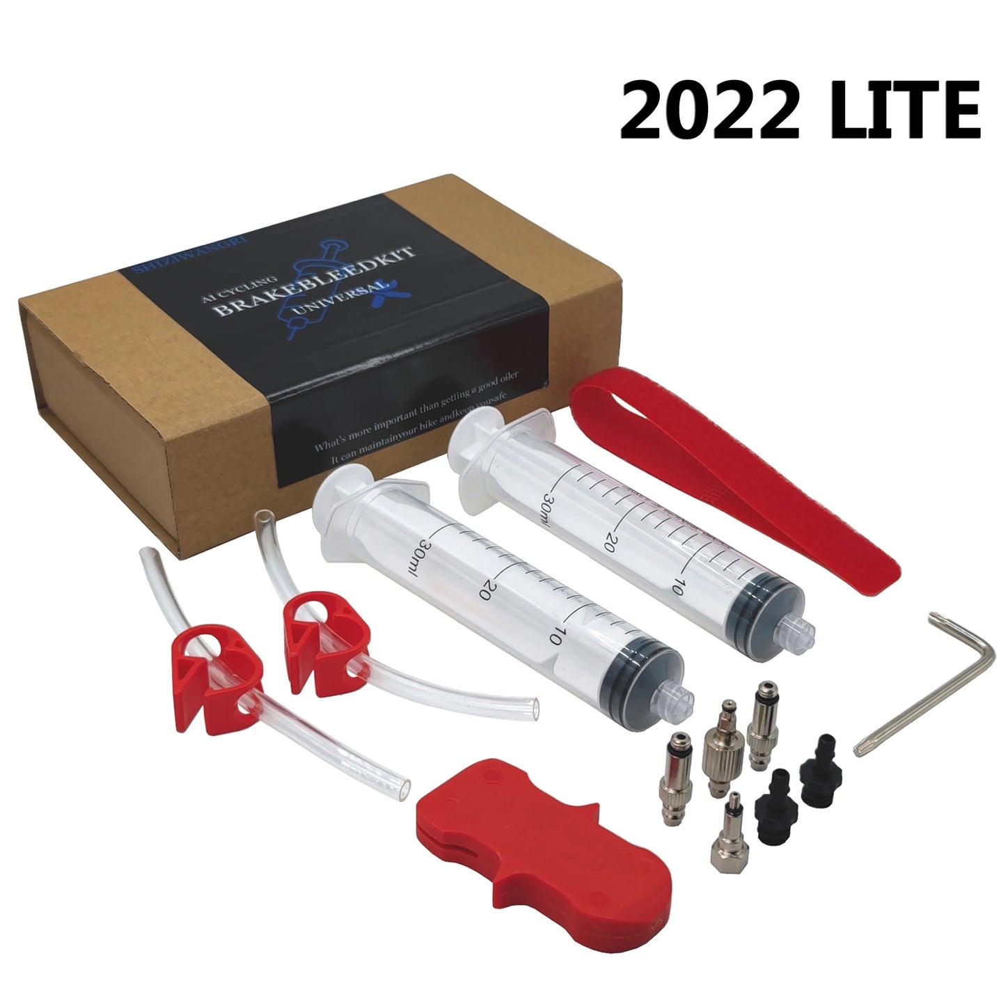 2024 Pro Bicycle Hydraulic Disc Brake Oil Bleed Kit For SHIMANO,SRAM,Avid,Series MTB Road Bike Brake Repair Tools