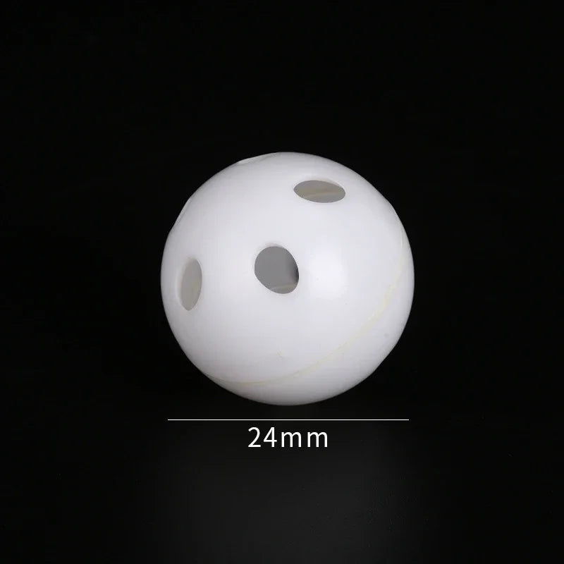 Plastic Bell Ball, Squeaking Baby Toy, Sound Bead, Noise Generator, Cat And Dog Toy, Toy Accessories,10pcs