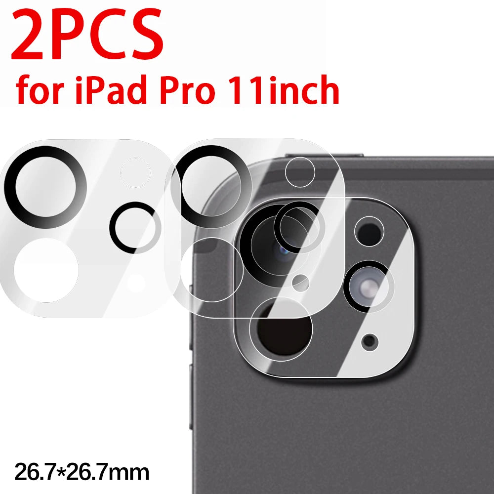 5-1PCS Tempered Glass Lens Films for Apple IPad Pro 2024 11 13 Inch HD Clear Anti-scratch Tempered Camera Screen Protectors
