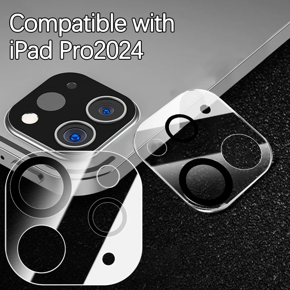 5-1PCS Tempered Glass Lens Films for Apple IPad Pro 2024 11 13 Inch HD Clear Anti-scratch Tempered Camera Screen Protectors
