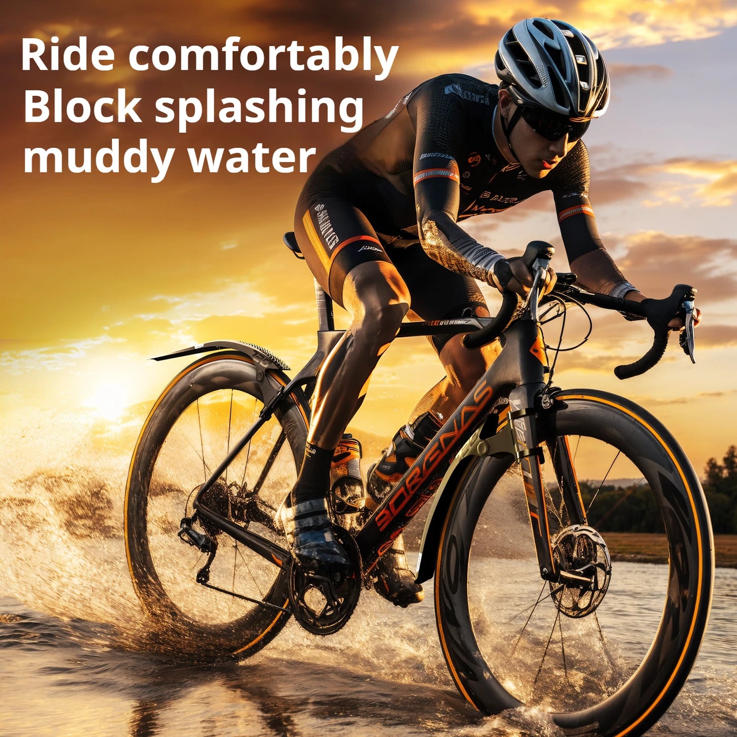 ENLEE Bicycle Fenders Front/Rear Tire Wheel Fenders Mudguard MTB Mountain Bike Road Cycling Fix Gear Accessories