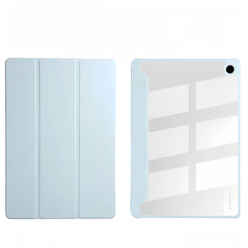 With Pencil Holder Case for Samsung Galaxy Tab A9+Plus 11 A8 10.5 A7 Lite 8.7 Tablet Cover Tab S9 Ultra 14.6 S8+12.4 S7 FE Cases