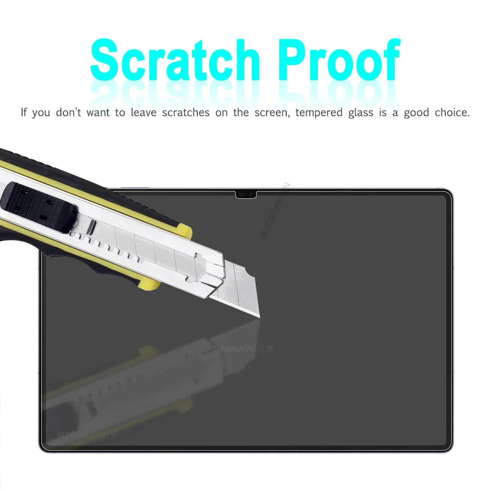 2 Pieces Cleat Hard Film HD Screen Protector Scratch Proof Tempered Glass For Samsung Galaxy Tab S10 Ultra 14.6-inch Tablet Film