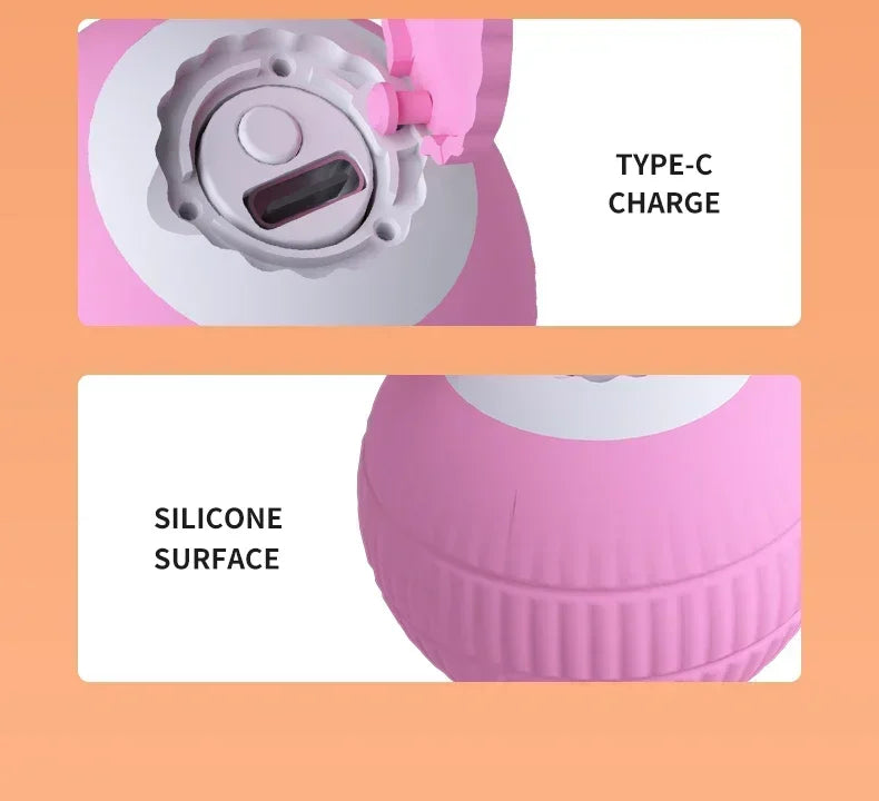 Cat Interactive Ball Toy Automatic Rolling Ball Faux Tail Rechargeable Smart Pet Electric Toy Dog Cat Training Imitate Mouse