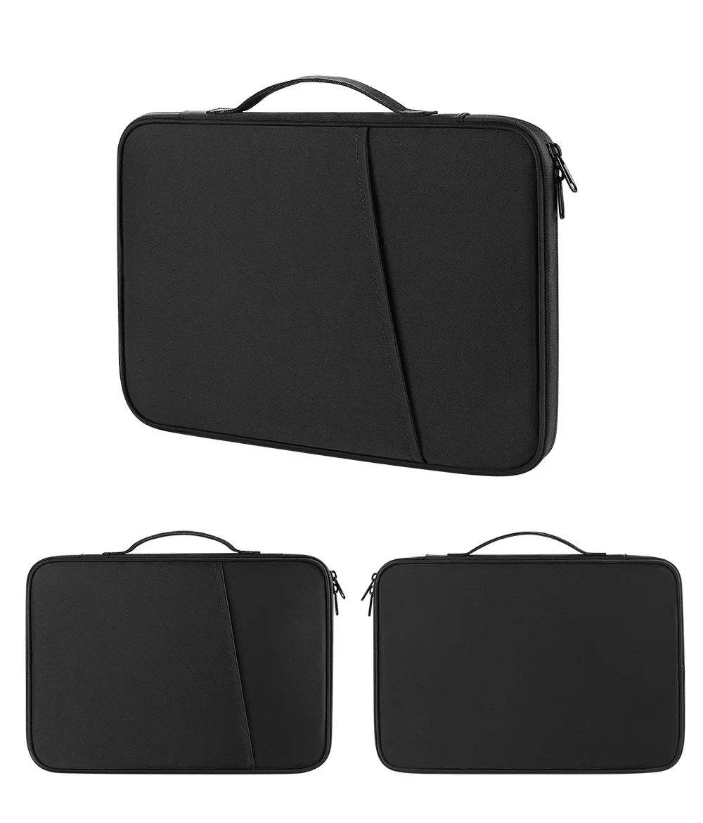 Tablet Sleeve Bag for Samsung Galaxy Tab S10 Plus S9 FE 12.4 Universal Laptop Pouch Handbag for Tab S10 Plus Case Accessories