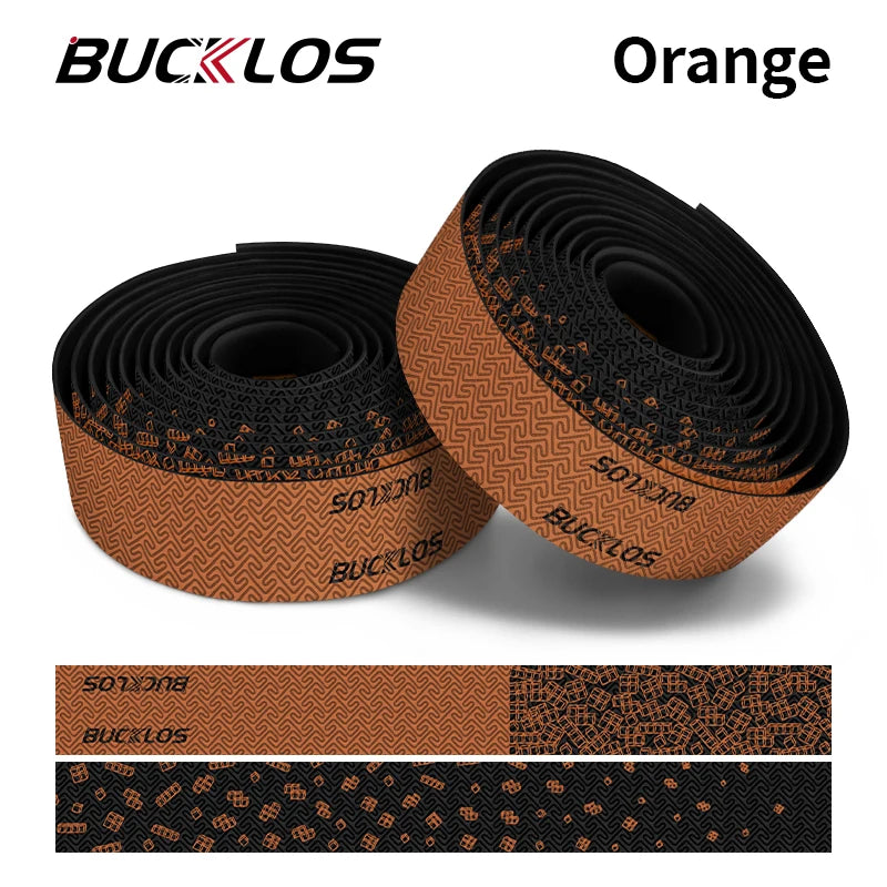 BUCKLOS Bicycle Handlebar Tapes Shock-Absorption Comfortable Cycling Handlebar Tape Road Bike Drop Bar Tape Road Bicycle Parts