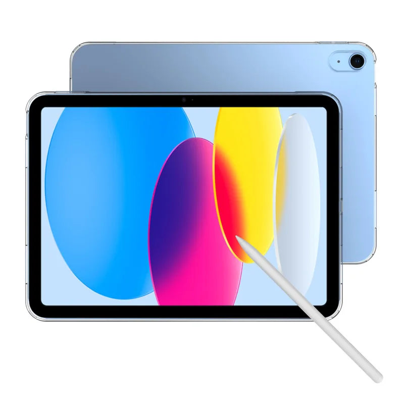 For iPad 10th/9th Case Ultra Thin Transparent Protective Case for iPad Air 5/4 Soft Silicone Cover for pro 11 2022 2021 Funda