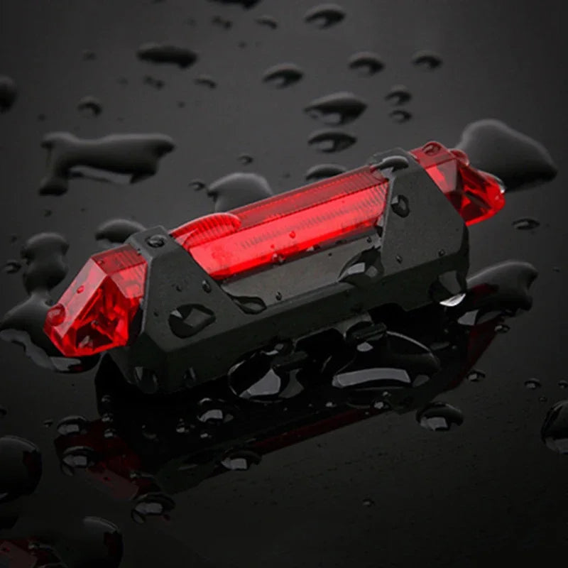 NEW T6 LED Bicycle Front Light With Taillight USB Rechargeable Lantern Zoom Bike Headlight Cycling Flashlight Bike Accessories