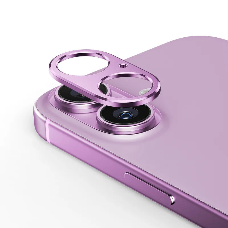 Camera Metal Protector For iPhone 16 / 16Plus Back Lens Cap Case Anti-fall Covers Original Color 2024 New