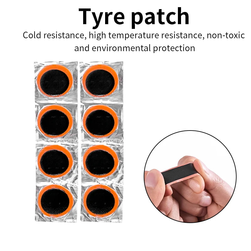 Portable Bike Tool Set Fast Repair Road Bicycle Tire Repair Tool Kit Multi-Purpose Emergency Tire Repair