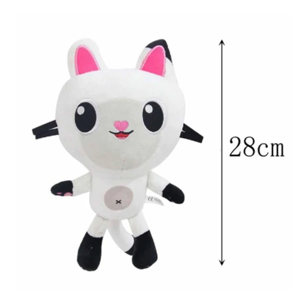 Newest 10 Styles Gabby Dollhouse Plush Toy Mercat Cartoon Stuffed Animals Mermaid Cat Plushie Doll Kids Birthday Christams Gifts