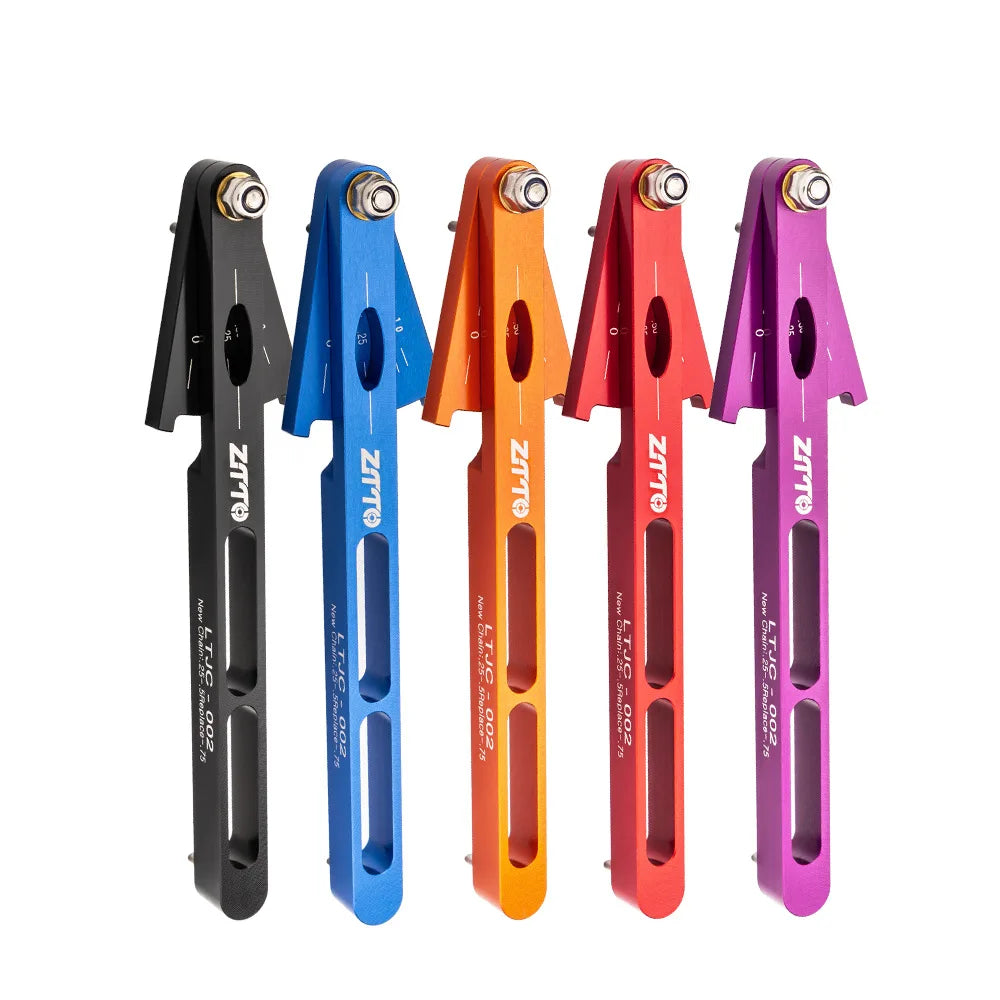 ZTTO MTB Bicycle Chain Checker Chain Wear Indicator Tool Kits Multi-Functional Chains Gauge Measurement For Mountain Road Bike