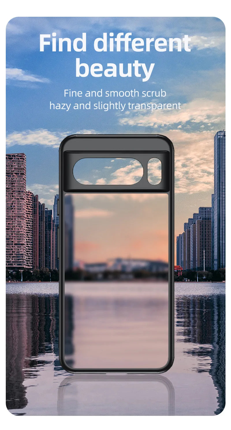 2025 Fashion Magnetic Case For Google Pixel 9 Pro 8 8A 7 Dull Polish Wireless Charger Cover Anti-knock Cases For Pixel7A Pixel9A