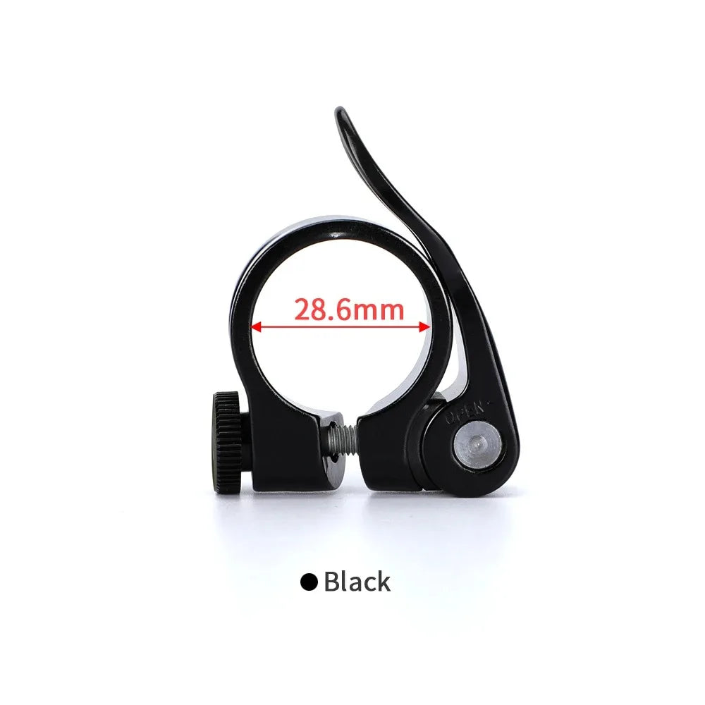 LUNJE Road Bike Aluminum Ultralight Bicycle Seat Post Clamp 28.6mm 31.8mm 34.9 mm Mountain Road bicycle seatpost clamp bicycle