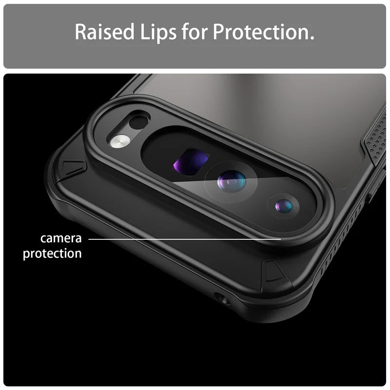 Hybrid Rugged Protective Cover For Google Pixel 9 Pro XL 8 Pro 8A Case Shockproof Coque Fundas Capa