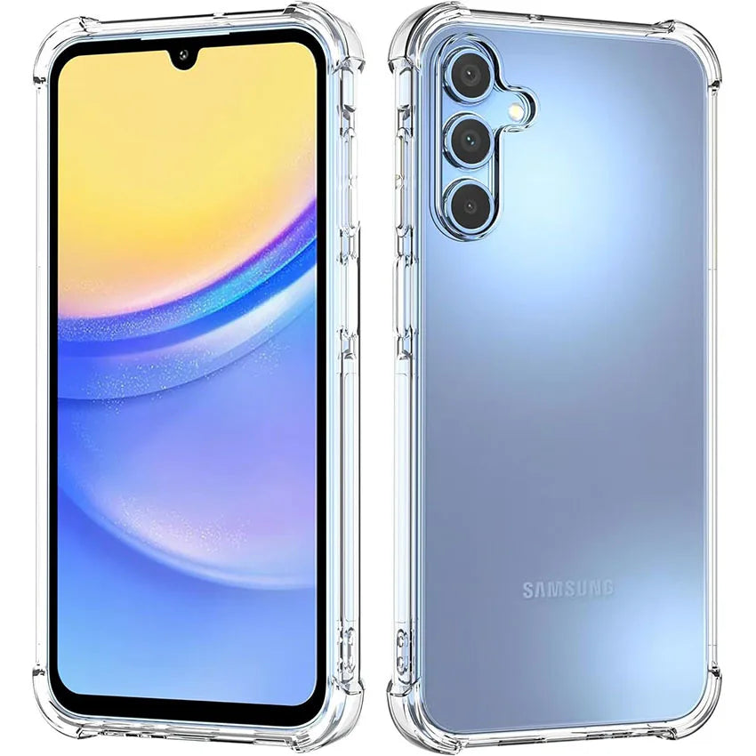 Samsung Galaxy A55 A54 A53 A52 A52S A51 A50 5G Phone Covers Shockproof Clear Silicone Soft Case For