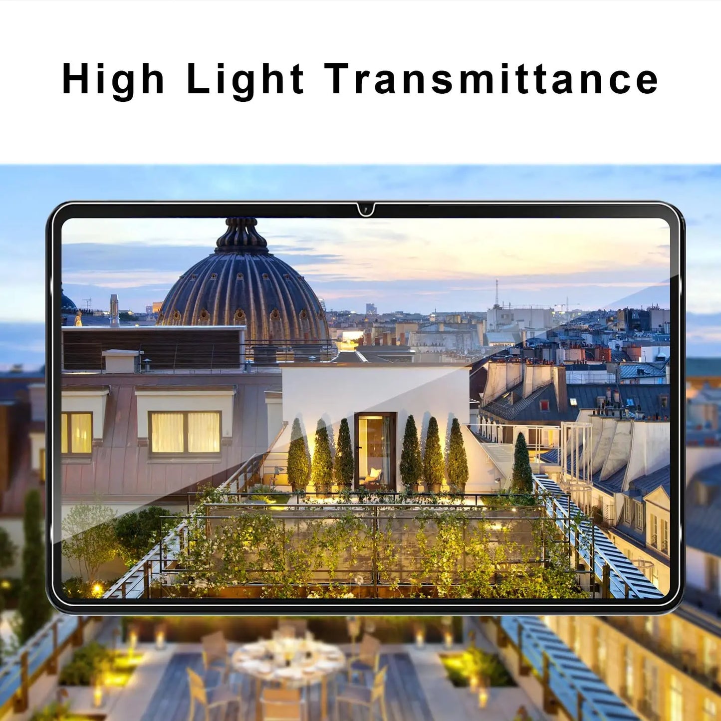 Protective Film for Xiaomi Pad 6 / 6 Pro (11 inch) 2023 Screen Protector with Camera Tempered Glass 9H hardness Anti-scratch