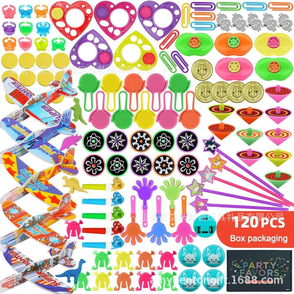 30/200/300PCS Party Favors Toy Assortment Giveaway Pinata Filler Bulk Toys for Kids Birthday Party Present Souvenir Toys Gift