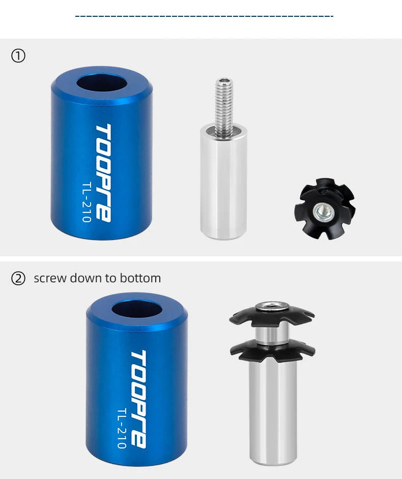 Bicycle Front Fork Star Nut Fitting Tool MTB Bike Steerer Tube Headset Components Tool Maintenance
