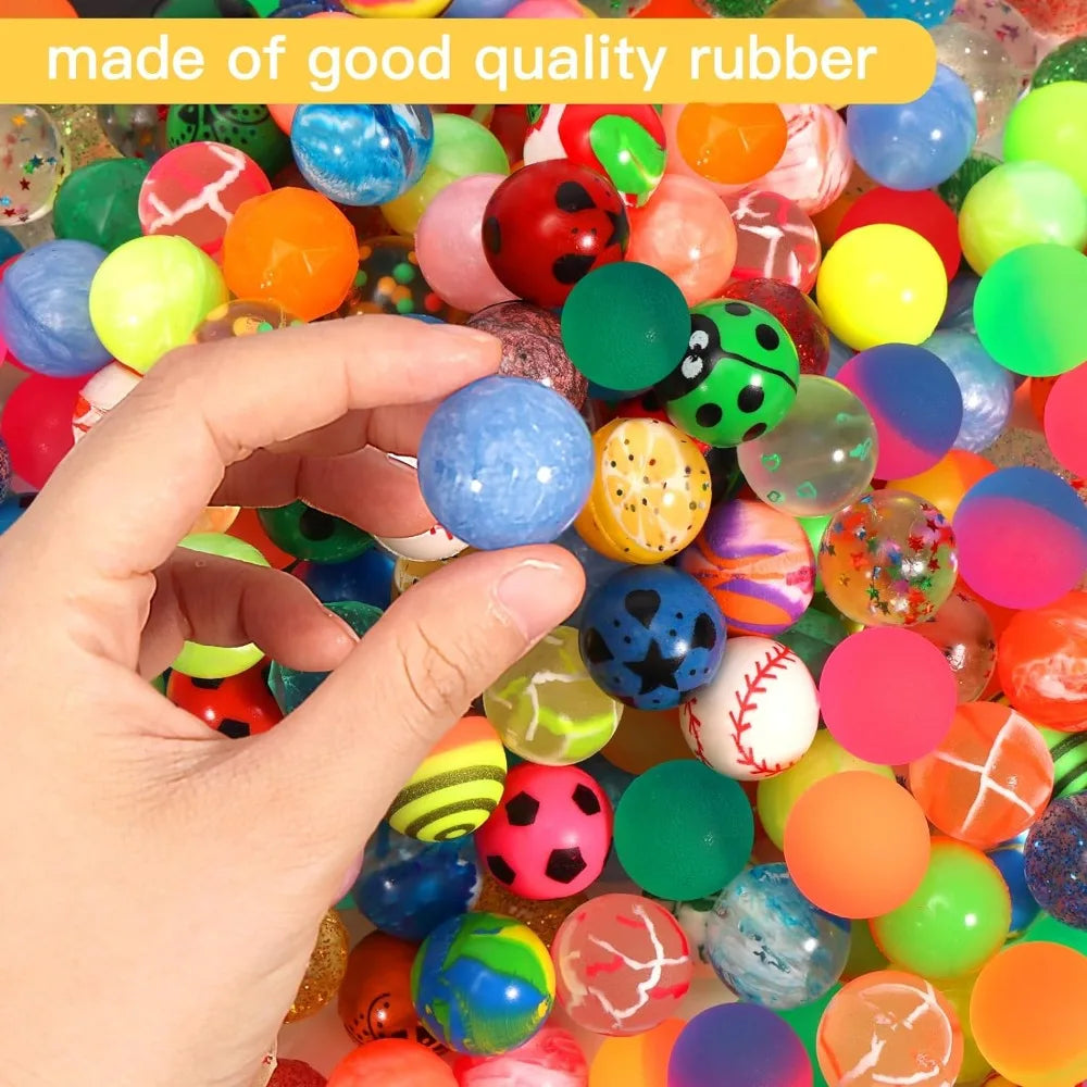 10/20/50PCS Bouncing Ball Toys Party Favors Birthday Gift Guest Doll Machine Accessory Children's Playground Water Buoyancy Ball