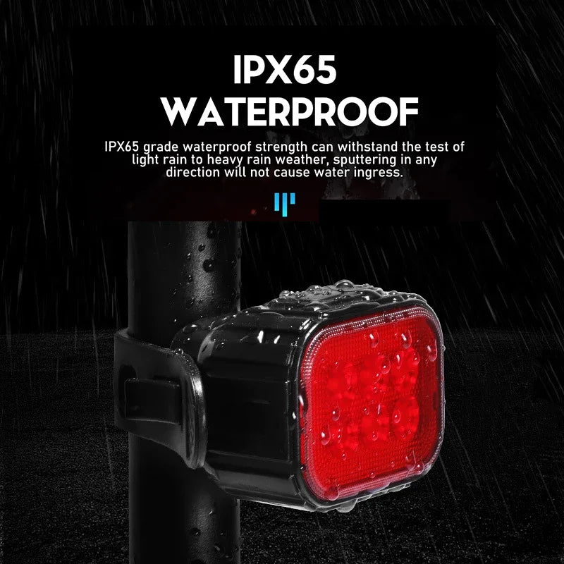Bicycle Lights High Bright Cycling Lamp Front and Rear USB Rechargeable MTB Bike Headlight Taillight Waterproof Lantern Lighting