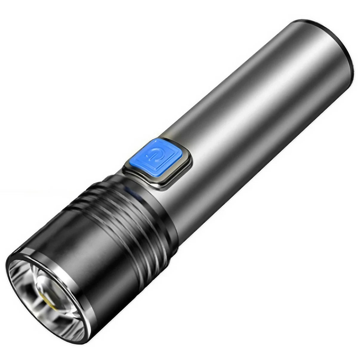 Mini Keychain Lamp Keychain Pocket Torch USB Rechargeable LED Light Flashlight Lamp Waterproof Keychain Light 1PC