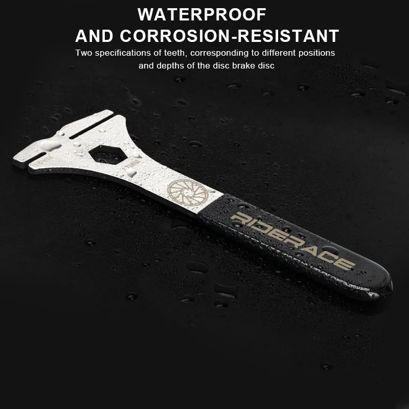 Bike Disc Brake Correction Wrench Stainless Steel Bicycle Brake Rotor Alignment Truing Tool MTB Repairing Correction Wrench