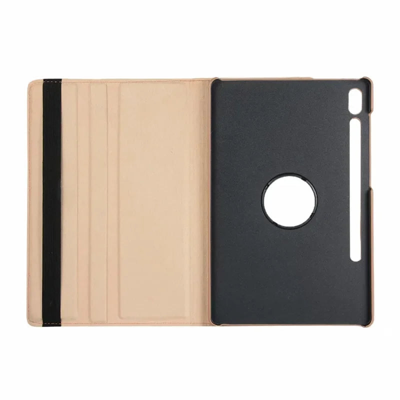 Case For Samsung Galaxy Tab A9 Plus S9 S8 S7 FE Plus 12.4 SM X210 X710 X716 X718 X810 X700 X800 360 Rotating Flip Stand Cover
