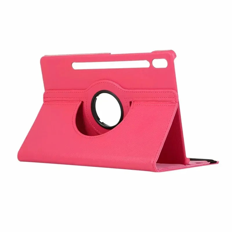 Case For Samsung Galaxy Tab A9 Plus S9 S8 S7 FE Plus 12.4 SM X210 X710 X716 X718 X810 X700 X800 360 Rotating Flip Stand Cover